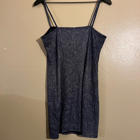 H&M | Dresses | Sparkly Blue Dress | Poshmark